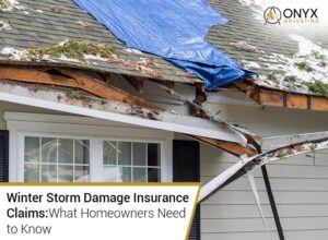 Winter Storm Damage Insurance Claims